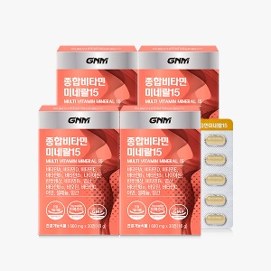 멀티 종합비타민 미네랄15 4박스(총 4개월분)